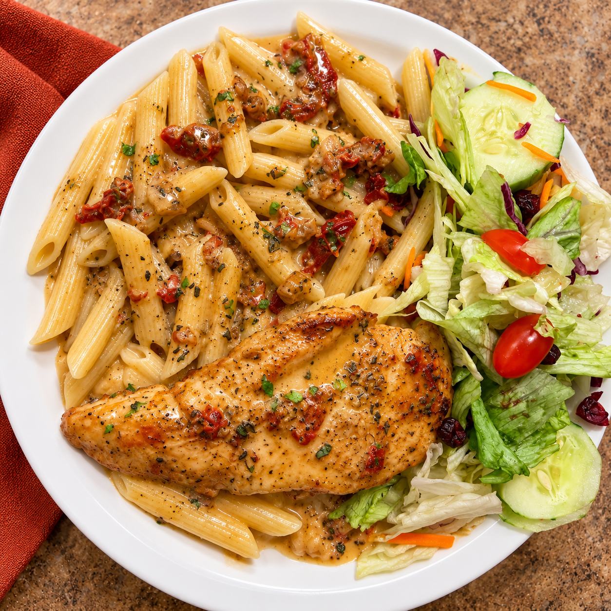 Marry Me Chicken with Penne